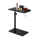 Side End C Table Sofa Bed Stand Spa Rack Caddy Bathtub Tray Wine Glass Holder - NZHomeware