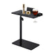 Side End C Table Sofa Bed Stand Spa Rack Caddy Bathtub Tray Wine Glass Holder - NZHomeware