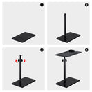 Side End C Table Sofa Bed Stand Spa Rack Caddy Bathtub Tray Wine Glass Holder - NZHomeware