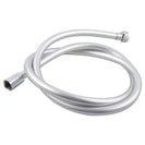 Silver PVC Shower Hose 1500mm - NZHomeware