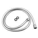Silver PVC Shower Hose 1500mm - NZHomeware