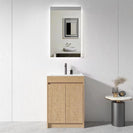 SM 600mmx360mmx850mm Plywood Floor Standing Vanity with Ceramic Basin - NZHomeware
