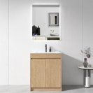 SM 700mmx360mmx850mm Plywood Floor Standing Vanity with Ceramic Basin - NZHomeware