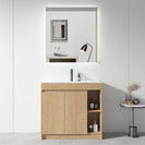 SM 900mmx360mmx850mm Plywood Floor Standing Vanity with Ceramic Basin - NZHomeware