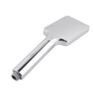 Solid Brass Bathroom Square Chrome Mixer Diverter with ABS Handheld Shower Waterfall Spout Water Hose Set - NZHomeware