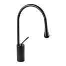 Solid Brass Black 360° Swivel Spout Tall Basin Mixer Tap - NZHomeware