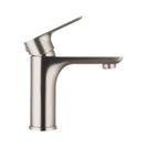 Solid Brass Brushed Nickel Basin Mixer Tap Bathroom Vanity Tap - NZHomeware