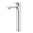 Solid Brass Chrome Tall Basin Mixer Tap Bathroom Basin Tap - NZHomeware