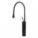 Solid Brass Matte Black 360° Swivel Spout Tall Basin Mixer Tap - NZHomeware