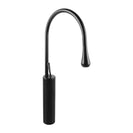 Solid Brass Matte Black 360° Swivel Spout Tall Basin Mixer Tap - NZHomeware