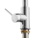 Spring Chrome Commercial Double Spout Kitchen/Laundry Sink Mixer Taps Swivel Kitchen Tapware - NZHomeware