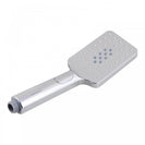 Square 3 Functions Chrome Rainfall Hand Held Shower Head Only - NZHomeware