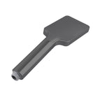 Square 3 Functions Gunmetal Grey Rainfall Hand Held Shower Head Only - NZHomeware