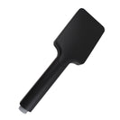 Square 3 Functions Matte Black Rainfall Hand Held Shower Head Only - NZHomeware