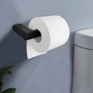 Square Black Toilet Paper Holder Wall Mounted - NZHomeware
