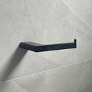 Square Black Toilet Paper Holder Wall Mounted - NZHomeware