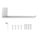 Square Brass Chrome Towel Holder Towel Hook Wall Mounted - NZHomeware