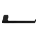 Square Brass Matt Black Towel Holder Towel Hook Wall Mounted - NZHomeware