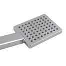 Square Chrome ABS Handheld Shower Head With Water Hose - NZHomeware