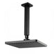 Square Matte Black 200mm ABS Shower Head with Ceiling Mounted Shower Arm - NZHomeware