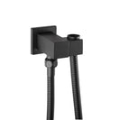 Square Matte Black Handheld Shower With Bidet Shower Mixer Tap Set - NZHomeware