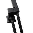 Square Matte Black Handheld Shower With Bidet Shower Mixer Tap Set - NZHomeware