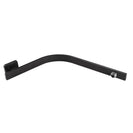 Square Nero Black Gooseneck Wall Shower Arm - NZHomeware