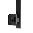 Square Nero Black Gooseneck Wall Shower Arm - NZHomeware