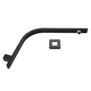 Square Nero Black Gooseneck Wall Shower Arm - NZHomeware