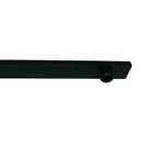 Square Nero Black Gooseneck Wall Shower Arm - NZHomeware