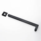 Square Nero Black Wall Mounted Shower Arm 400mm - NZHomeware
