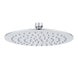 250mm 10 inch ABS Round Chrome Rainfall Shower Head - NZHomeware