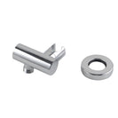 Round Chrome Shower Holder – Wall Connector for Handheld Shower Head - NZHomeware