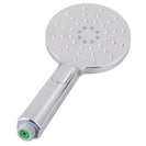 300mm Height Chrome Round Twin Shower Set Top Water Inlet - NZHomeware