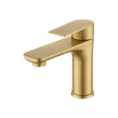 Stainless Steel Bathroom Sink Vanity Basin Mixer Tap Counter Top Faucet Gold - NZHomeware