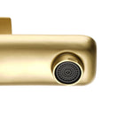 Stainless Steel Bathroom Sink Vanity Basin Mixer Tap Counter Top Faucet Gold - NZHomeware