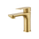 Stainless Steel Bathroom Sink Vanity Basin Mixer Tap Counter Top Faucet Gold - NZHomeware