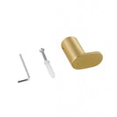 Stainless Steel Brushed Yellow Gold Robe Hook Wall Mounted - NZHomeware