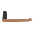 Stainless Steel Esperia Black & Rose Gold Toilet Paper Holder Wall Mounted - NZHomeware