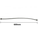 Stainless Steel Flexible Hose 600mm - NZHomeware