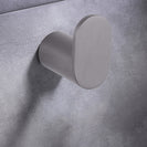 Stainless Steel Gunmetal Grey Robe Hook Wall Mounted - NZHomeware