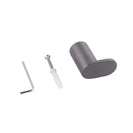 Stainless Steel Gunmetal Grey Robe Hook Wall Mounted - NZHomeware