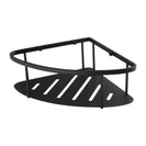 Stainless Steel Matte Black Shower Caddy Shelf - NZHomeware