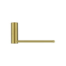 Stainless Steel Round Brushed Yellow Gold Toilet Paper Roll Holder Wall Mounted - NZHomeware