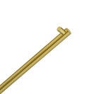 Stainless Steel Round Brushed Yellow Gold Toilet Paper Roll Holder Wall Mounted - NZHomeware
