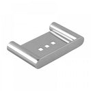 Stainless Steel Rumia Chrome Soap Dish Holder Wall Mounted - NZHomeware