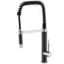 Tall Spring Pull Down Kitchen Sink Mixer Tap - NZHomeware