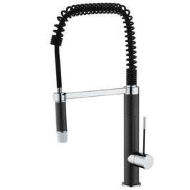 Tall Spring Pull Down Kitchen Sink Mixer Tap - NZHomeware