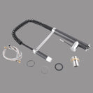 Tall Spring Pull Down Kitchen Sink Mixer Tap - NZHomeware