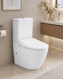 514x380mm Electric Intelligent Toilet Cover Seat with Auto Open/Close Lid and Instant Heating for toilet - NZHomeware